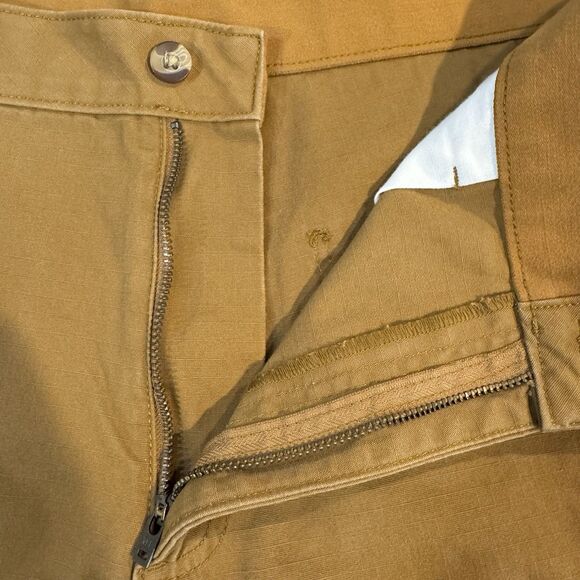 Brahma Cargo Shorts Size 42 Men's Trailblazer Brown Ripstop Work Outdoor 10” - Picture 8 of 8